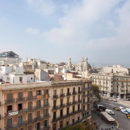 Rambla Cat - Penthouse With Terrace Apartment