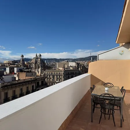 Rambla Cat - Penthouse With Terrace Apartment Barcelona